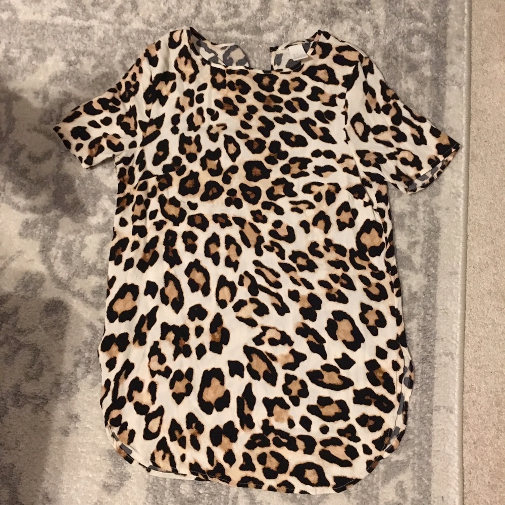 Leopard Print Blouse